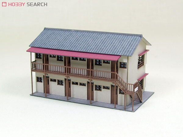 みにちゅあーと] なつかしのジオラマシリーズ アパートA (組み立て