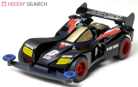 ミニ四駆 ブラックセイバー アニメ版全塗装完成品 ミニ四駆 ブラック