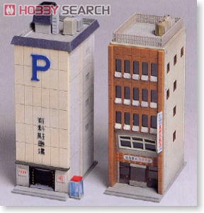 Nゲージ 商業ビル5階建てキット 2棟 46-7 Nゲージ 商業ビル5階建て