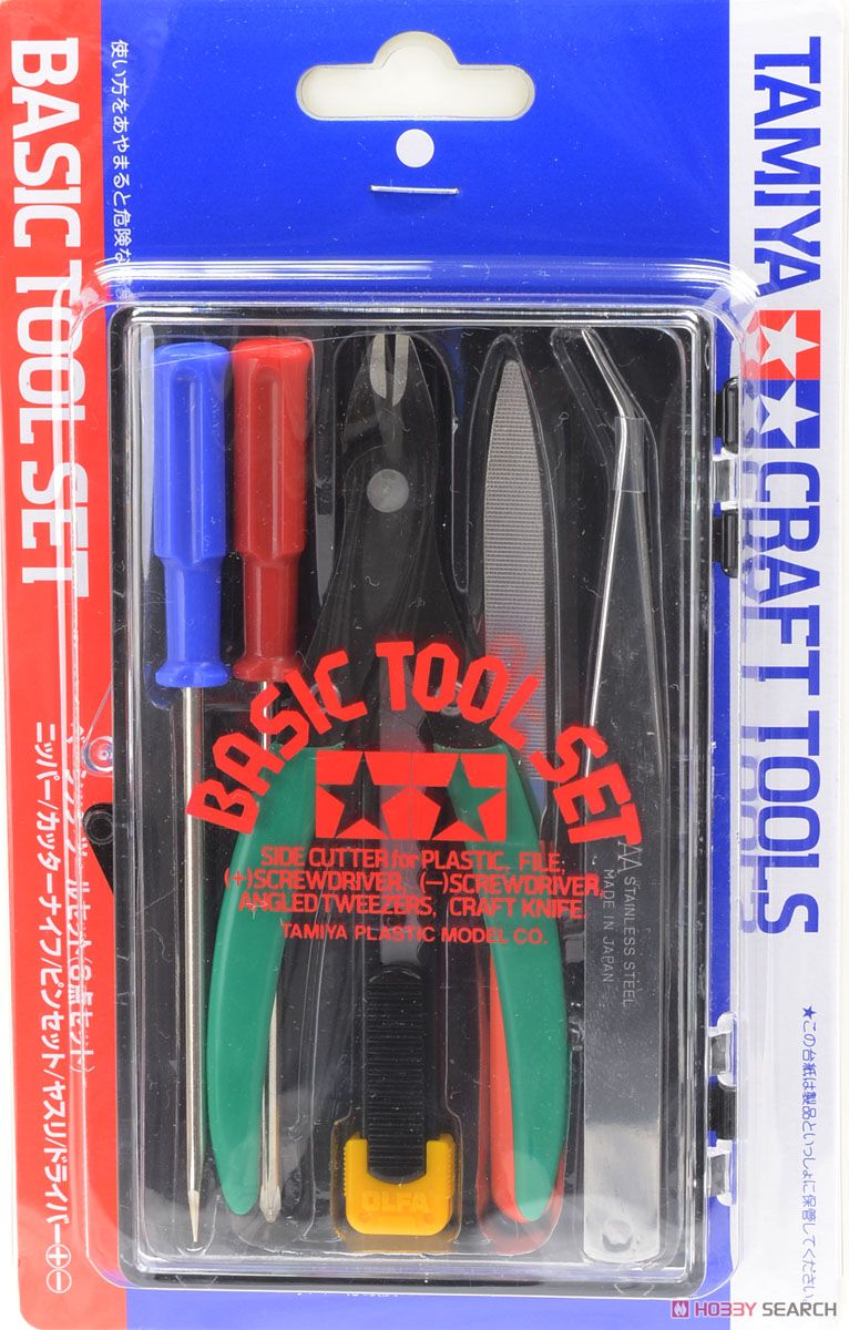 ☆特価品 ベーシックツールセット (工具) - ホビーサーチ 工具・塗料
