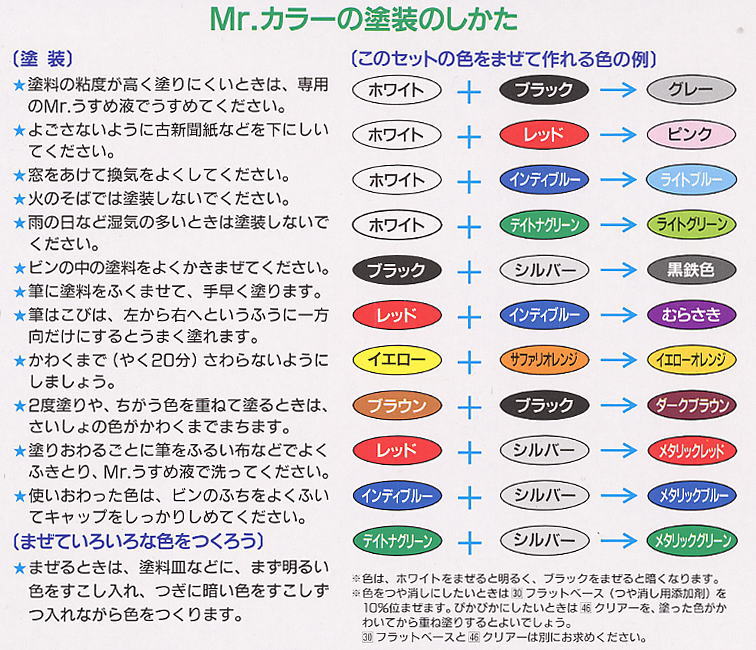 Mr.カラーセット (塗料) - ホビーサーチ 工具・塗料