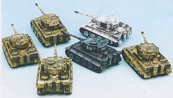 マイクロアーマーシリーズ第1弾「タイガーⅠ」15個セット (食玩