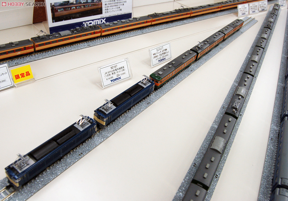 6-119＊Nゲージ TOMIX 92167 JR EF63形電気機関車（1次形・青色