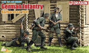 ドイツ国防軍歩兵チーム 第二次世界大戦 バルバロッサ 1941 1/6 ドイツ
