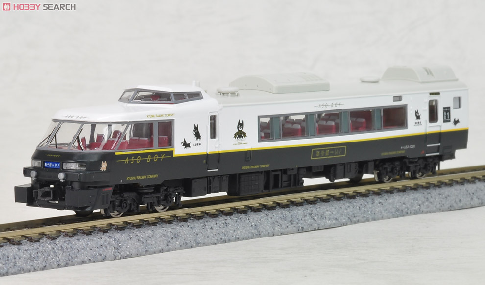 キハ183系1000番台 特急「あそぼーい！」 (4両セット) (鉄道模型
