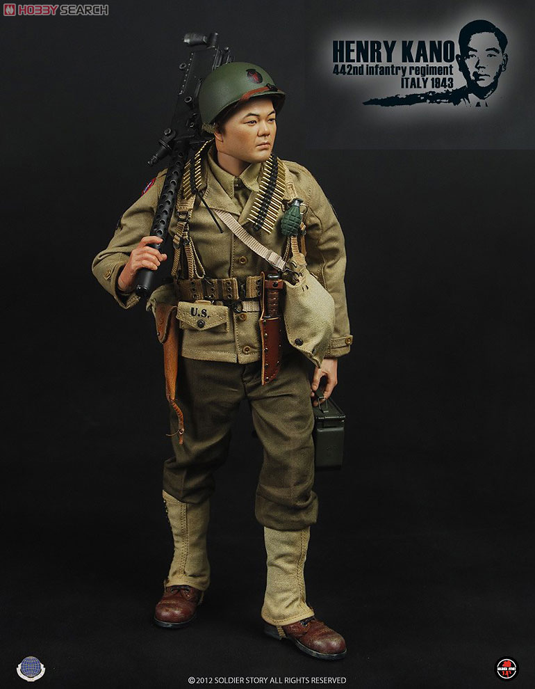 ソルジャー・ストーリー 1/6 WWII アメリカ陸軍 第442連隊戦闘団 日系