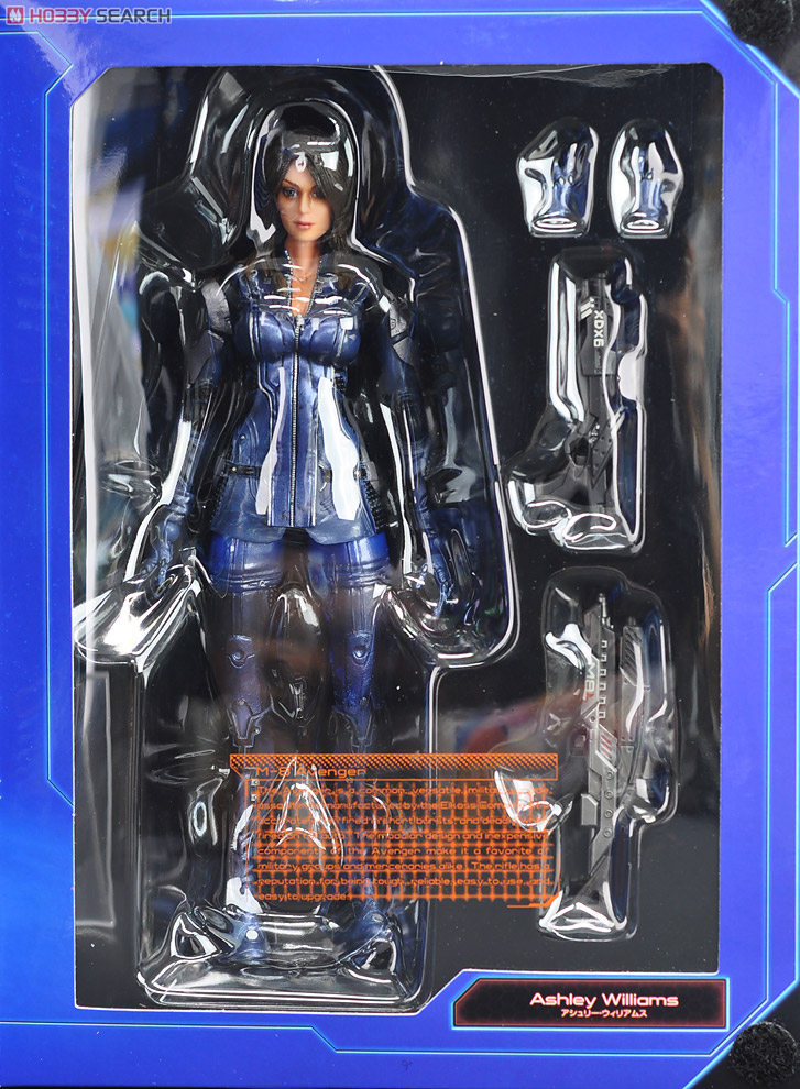 マスエフェクト3 PLAY ARTS改 アシュリー・ウィリアムス (完成品