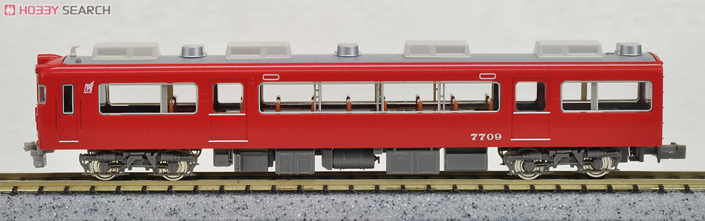 名鉄 7700系 (妻面窓無し) 基本2輛編成セット (動力付き) (基本・2両