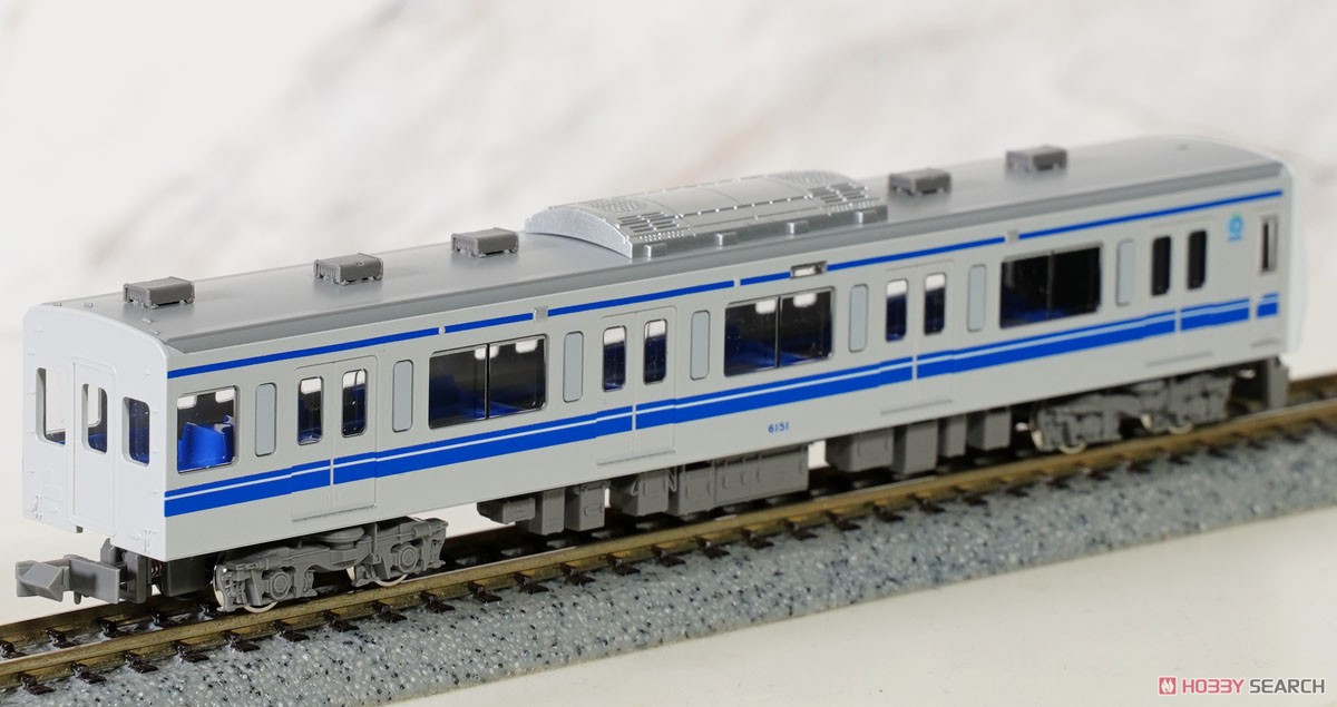 西武 6000系 アルミ車 (6151編成・戸袋窓閉鎖後) 基本4両編成セット