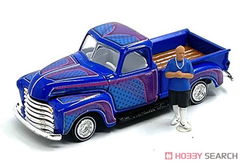 1950 シェビー 3100 ピックアップ ローライダー ブルー with