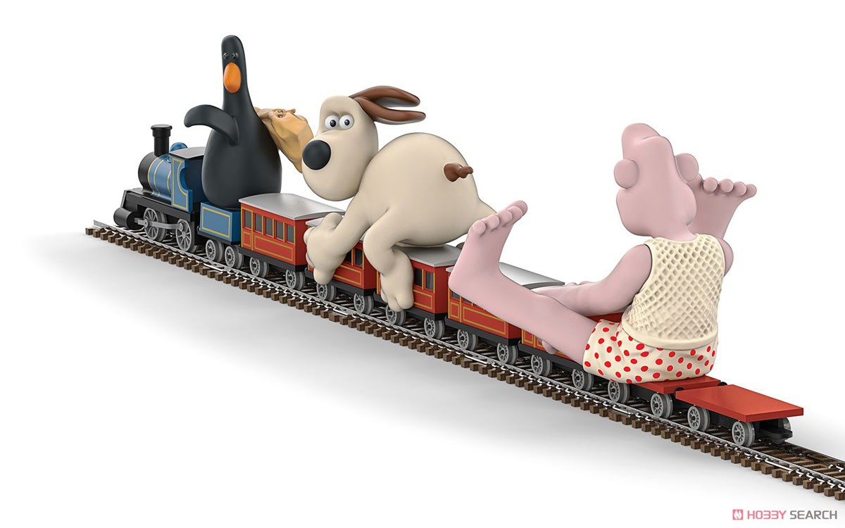 ウォレスとグルミット `ペンギンに気をつけろ！` グルミット & コーチ