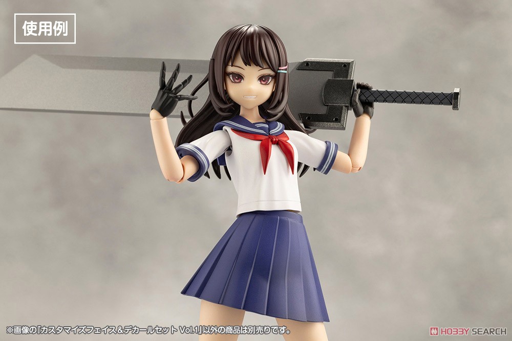 創彩少女庭園 カスタマイズフェイス＆デカールセット Vol.1