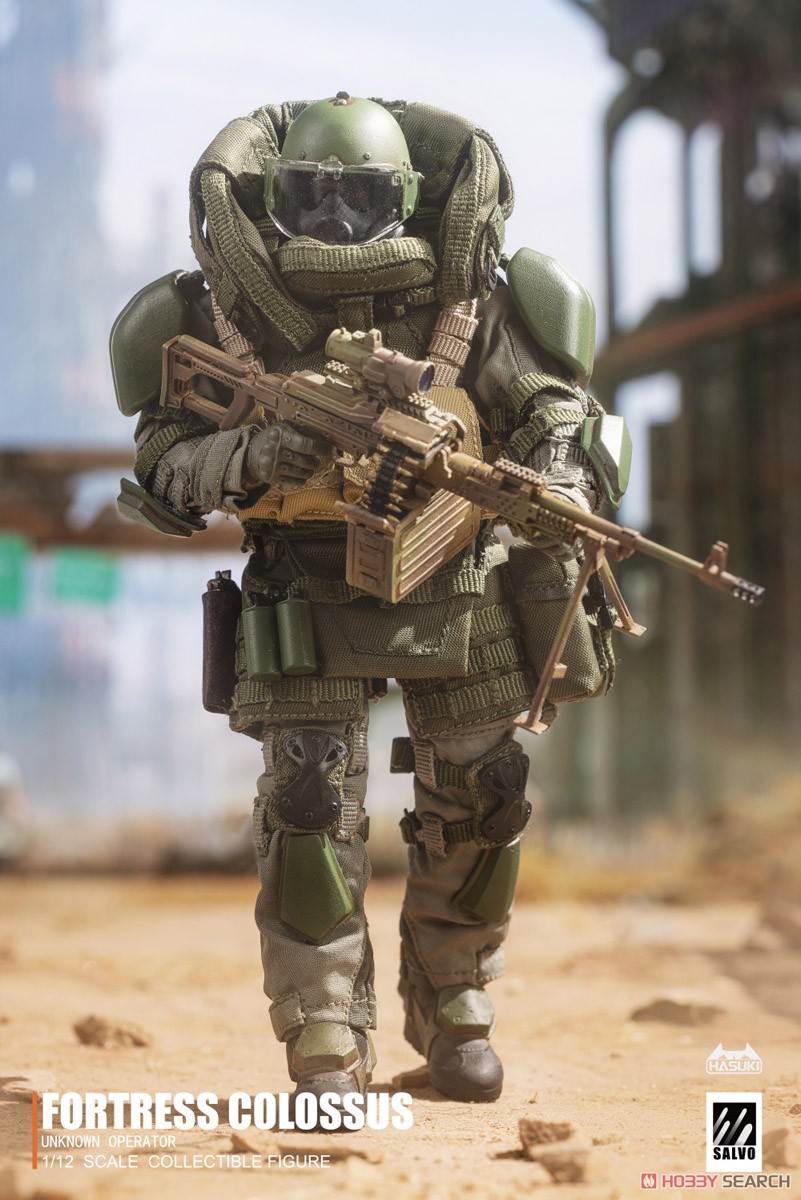 SALVOシリーズ BLACK OPS SA02 フォートレス・コロッサス (フィギュア