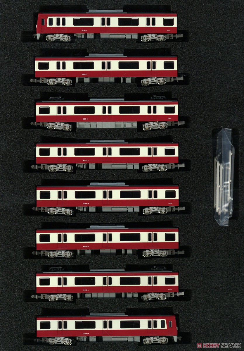京急 600形 (4次車・更新車・608編成) 8両編成セット (動力付き) (8両