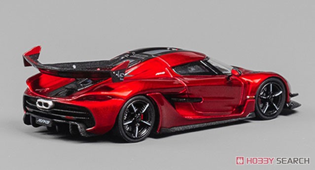 Koenigsegg ジェスコ アタック チェリーレッドメタリック (ミニカー