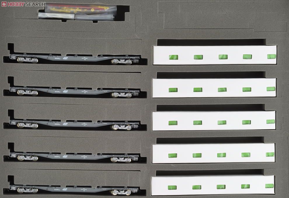 限定品】 JR コキ107形貨車 (鉄道コンテナ輸送50周年記念カラー19D形