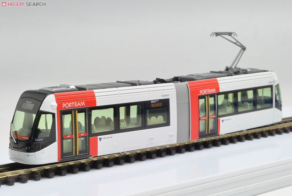 富山ライトレール TLR0601 (赤) (鉄道模型) - ホビーサーチ 鉄道模型 N