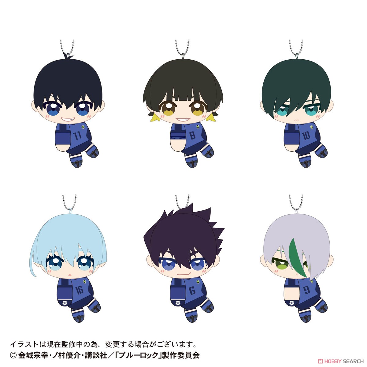 ☆特価品 BL-39 ブルーロック ててコレ3 (6個セット) (キャラクター