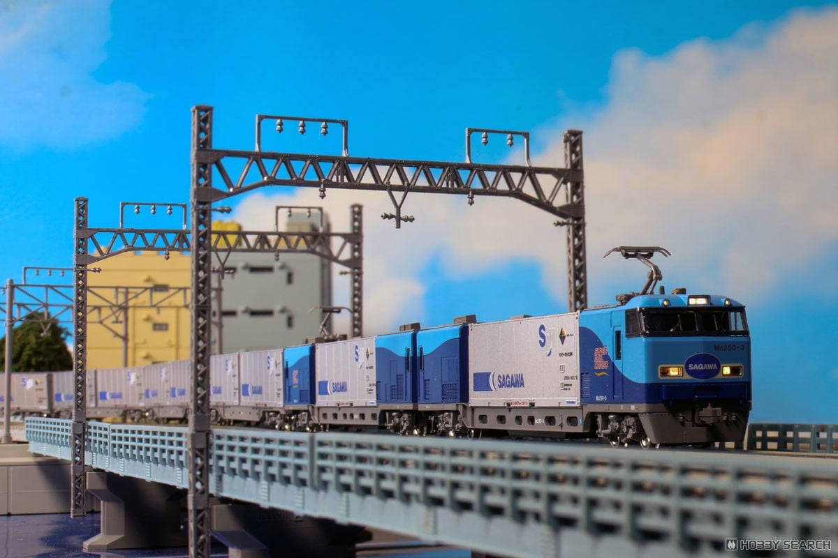 M250系 スーパーレールカーゴ (U50Aコンテナ積載) 増結セットA (4両