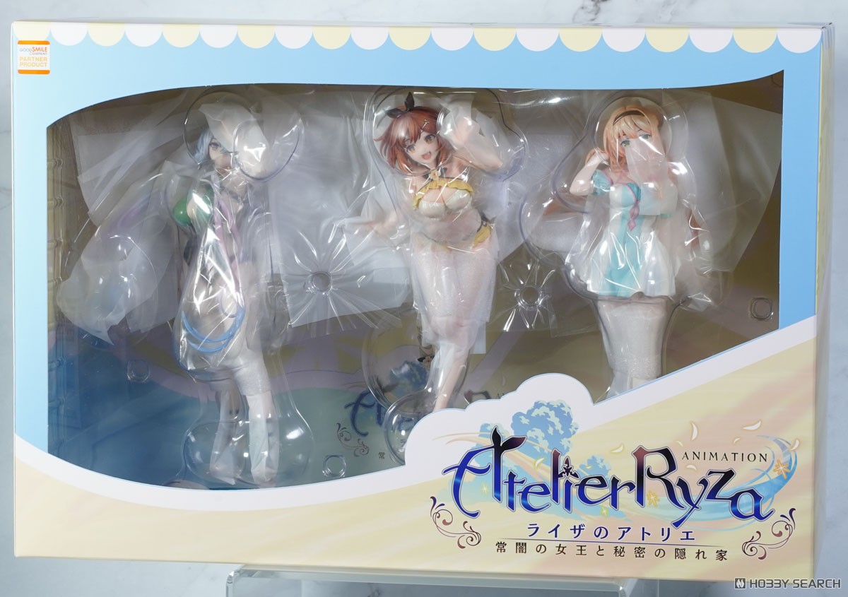 特典付】ライザ＆クラウディア＆リラ 水着 Ver. セット (フィギュア