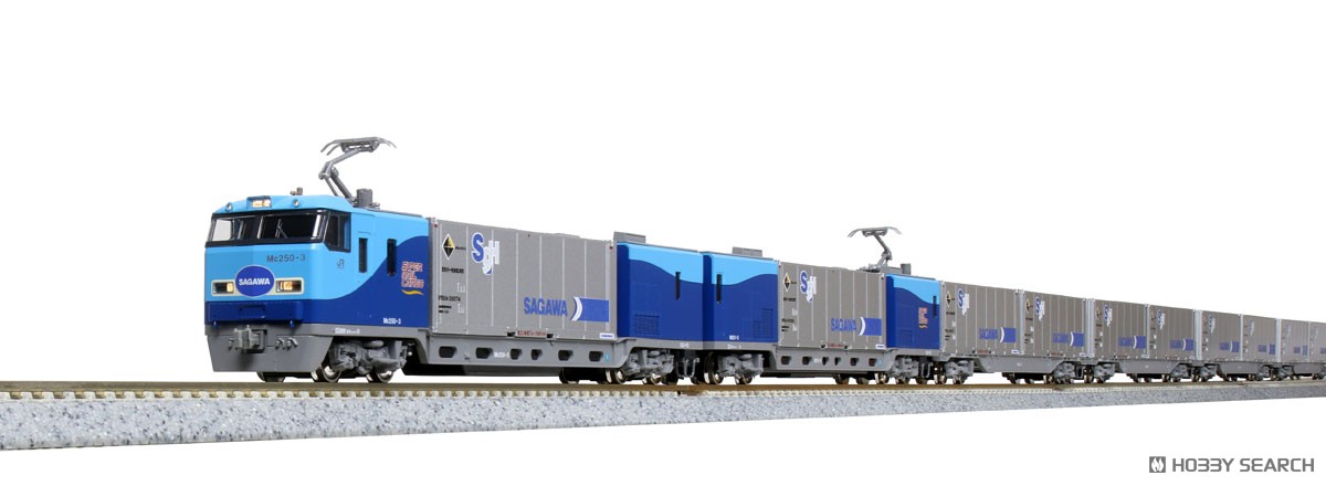 M250系 スーパーレールカーゴ (U50Aコンテナ積載) 増結セットB (8両