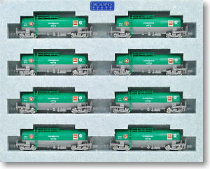 タキ1000 日本石油輸送色 ENEOS (エコレールマーク付) (8両セット