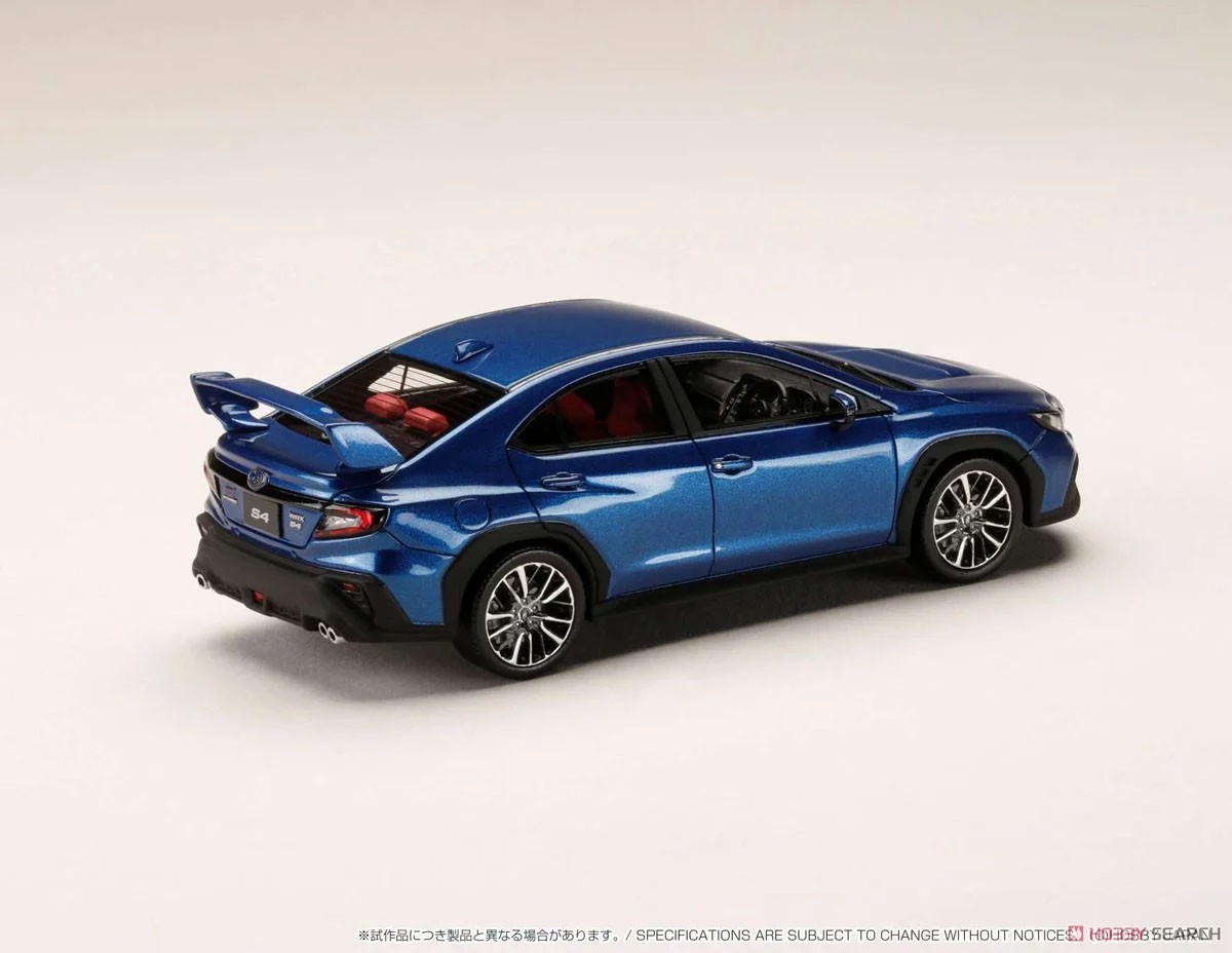 スバル WRX S4 STI SPORT R EX (VBH) WRブルーパール (ミニカー