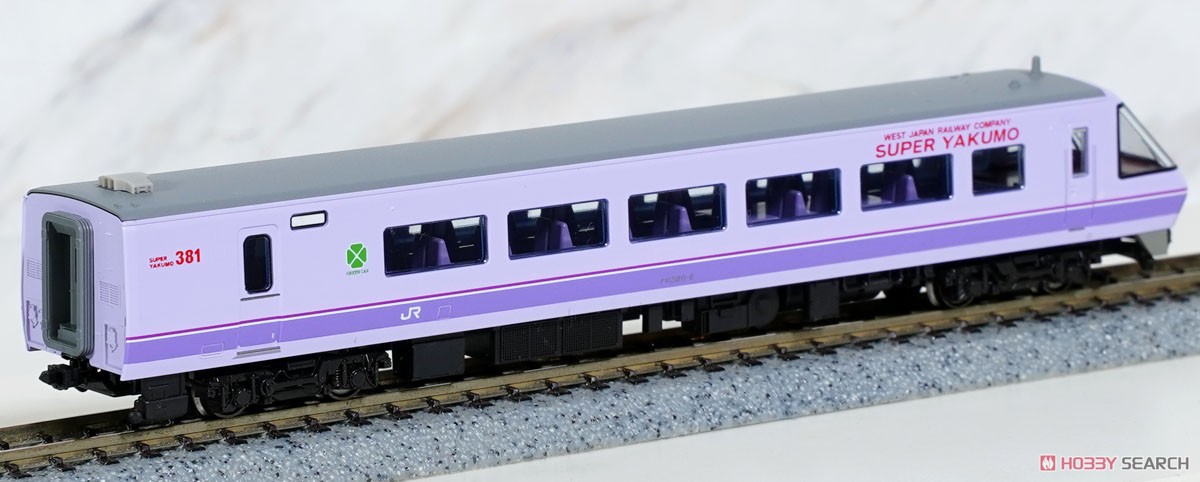 ☆特価品 381系 「スーパーやくも」 (パノラマ編成) 6両セット (6両