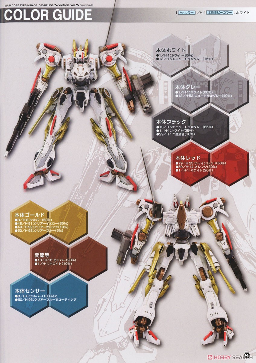 ☆特価品 ミラージュ C03-HELIOS ウィクトーリアVer. (プラモデル