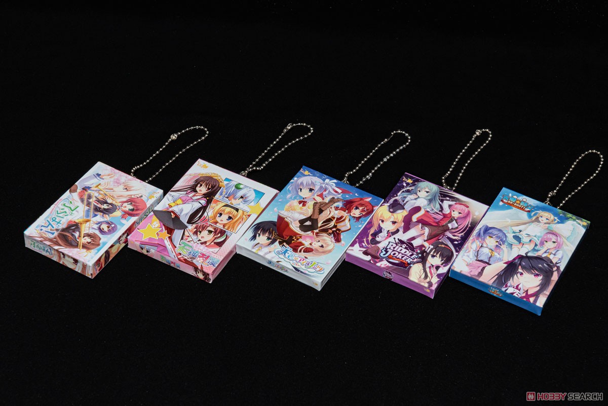 ☆特価品 パッケージキーホルダー[ゆずソフトA] (5個セット