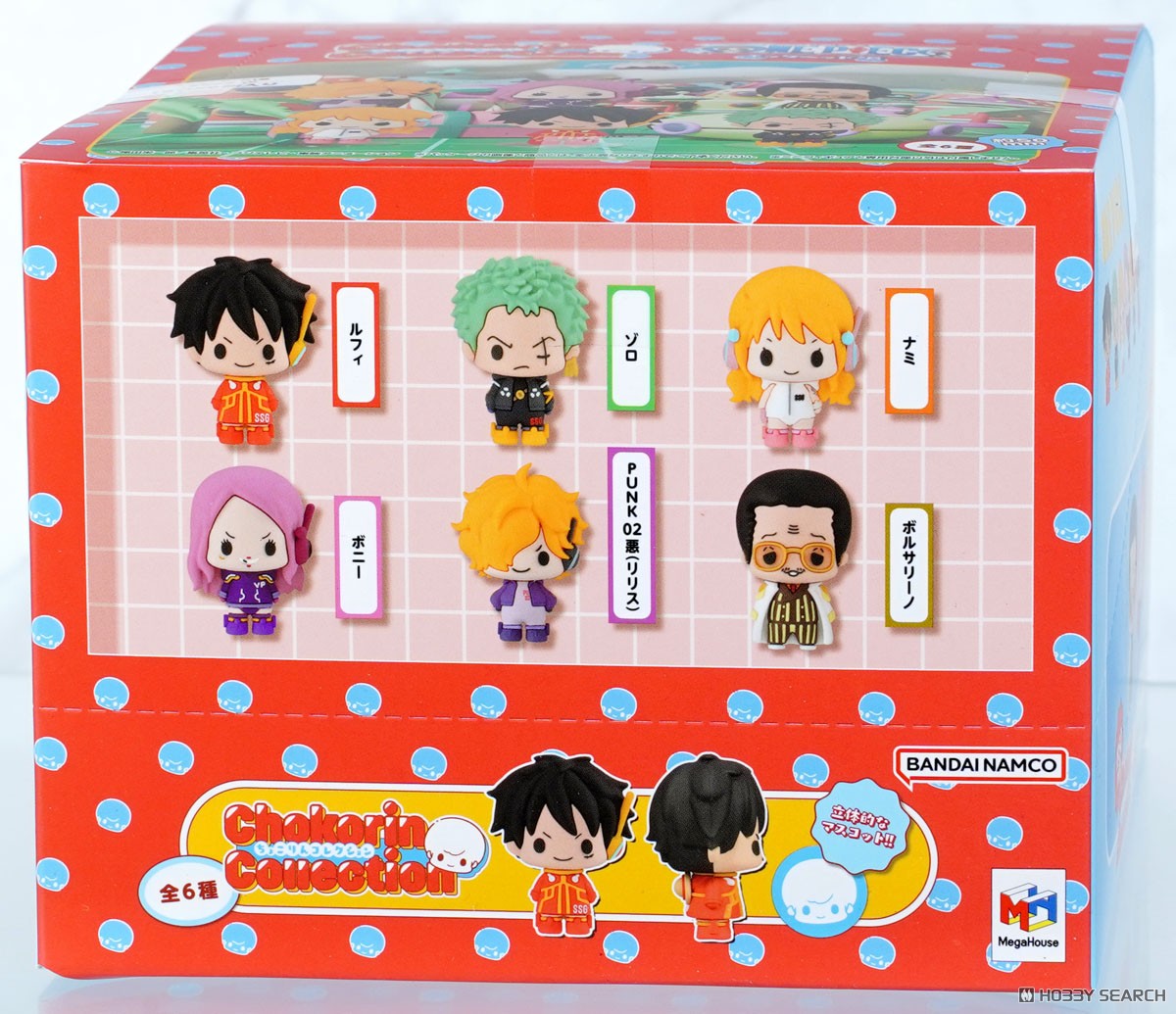 ちょこりんコレクション ONE PIECE エッグヘッド編 (6個セット