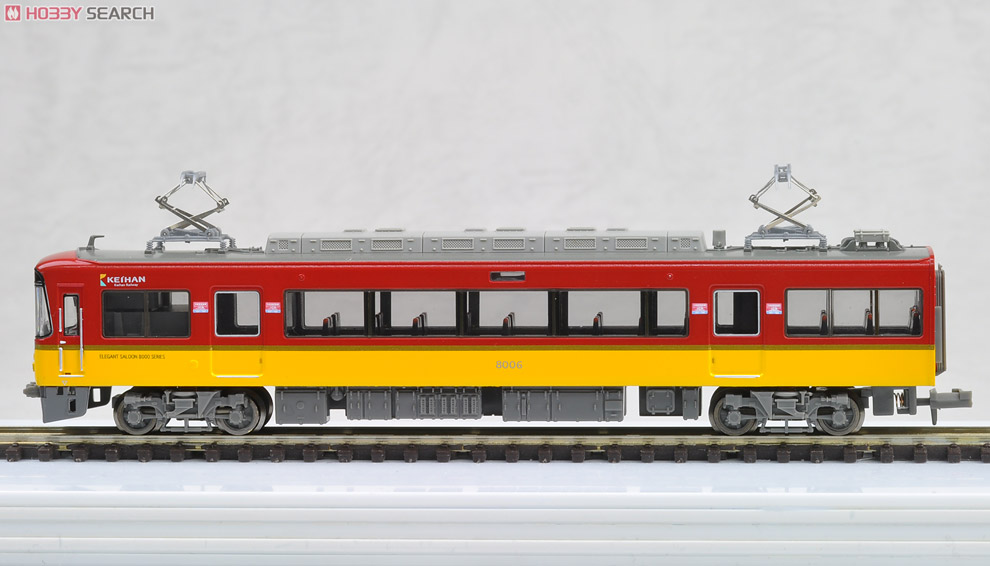 京阪 8000系 新塗装 (8両セット) (鉄道模型) - ホビーサーチ 鉄道模型 N