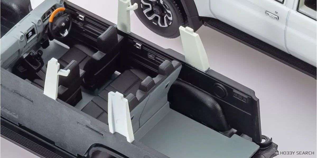 トヨタ ランドクルーザー 70 (スーパーホワイト II) (ミニカー