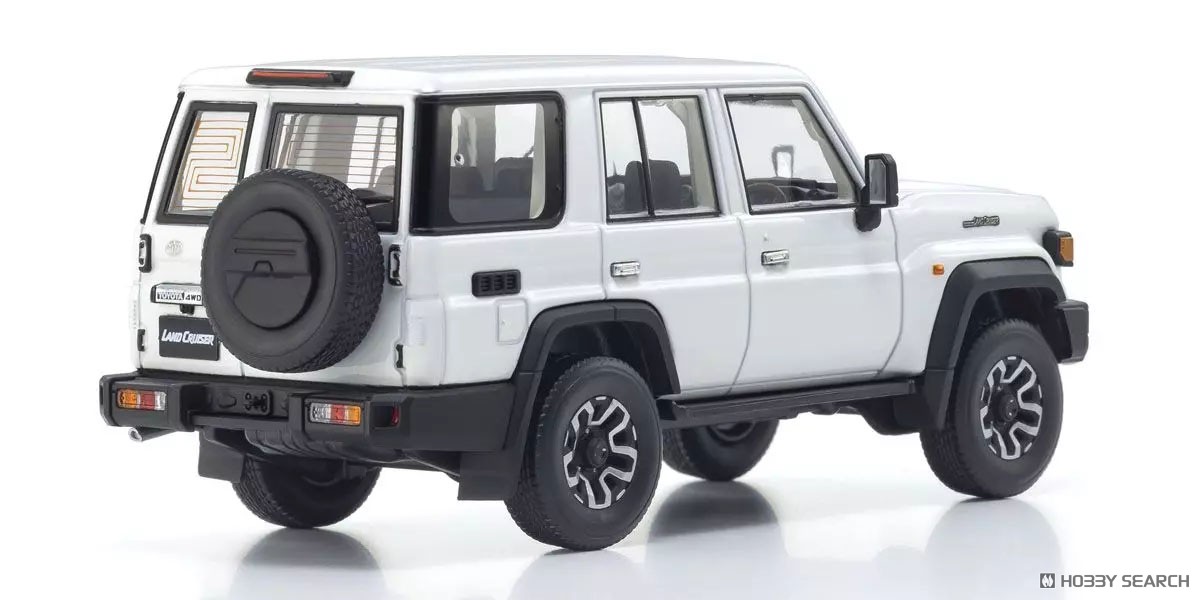 トヨタ ランドクルーザー ミニカー スーパーホワイトⅡ トヨタ