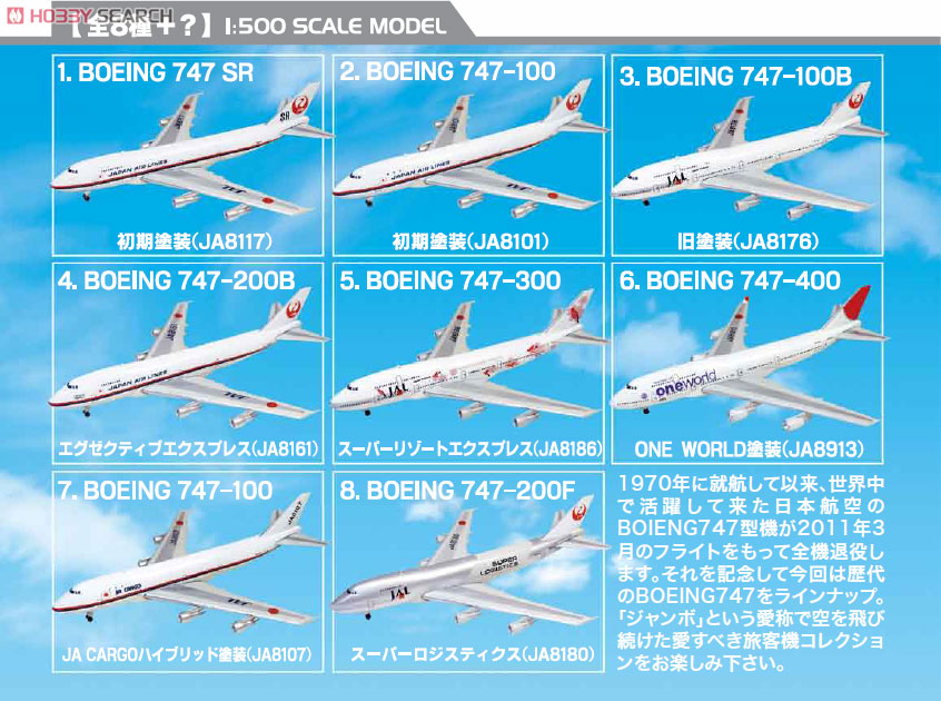 JALウイングコレクション3 10個セット(食玩) - ホビーサーチ