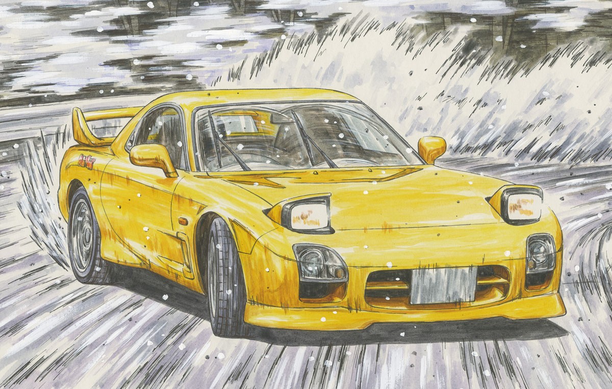 FD3S RX－7 マツダスピード A－spec 高橋啓介 特別仕様(キャラクター