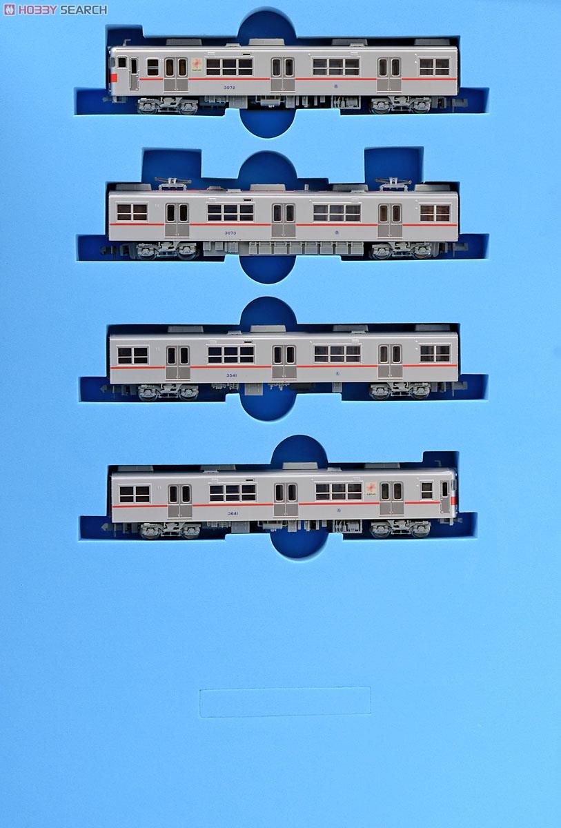 山陽電鉄 3050系 アルミ車・新マーク (4両セット) (鉄道模型) - ホビー