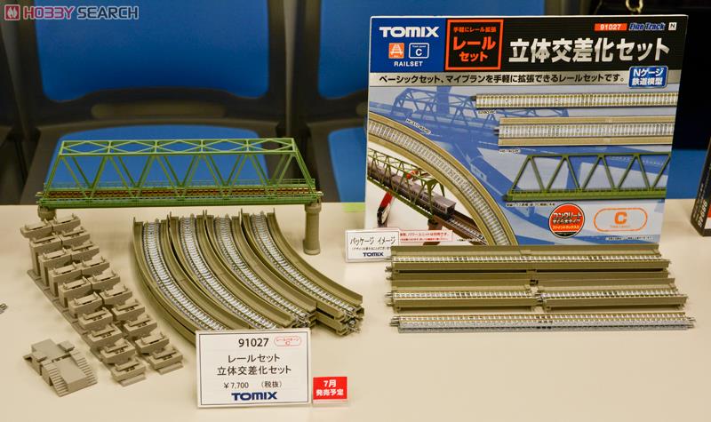旧TOMIX 91063 レールセット 立体交差セット (レールパターンC TOMIX