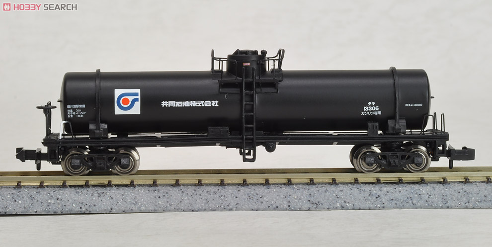 タキ3000 共同石油 (タンク上部手摺付き) (1両) (鉄道模型) - ホビー
