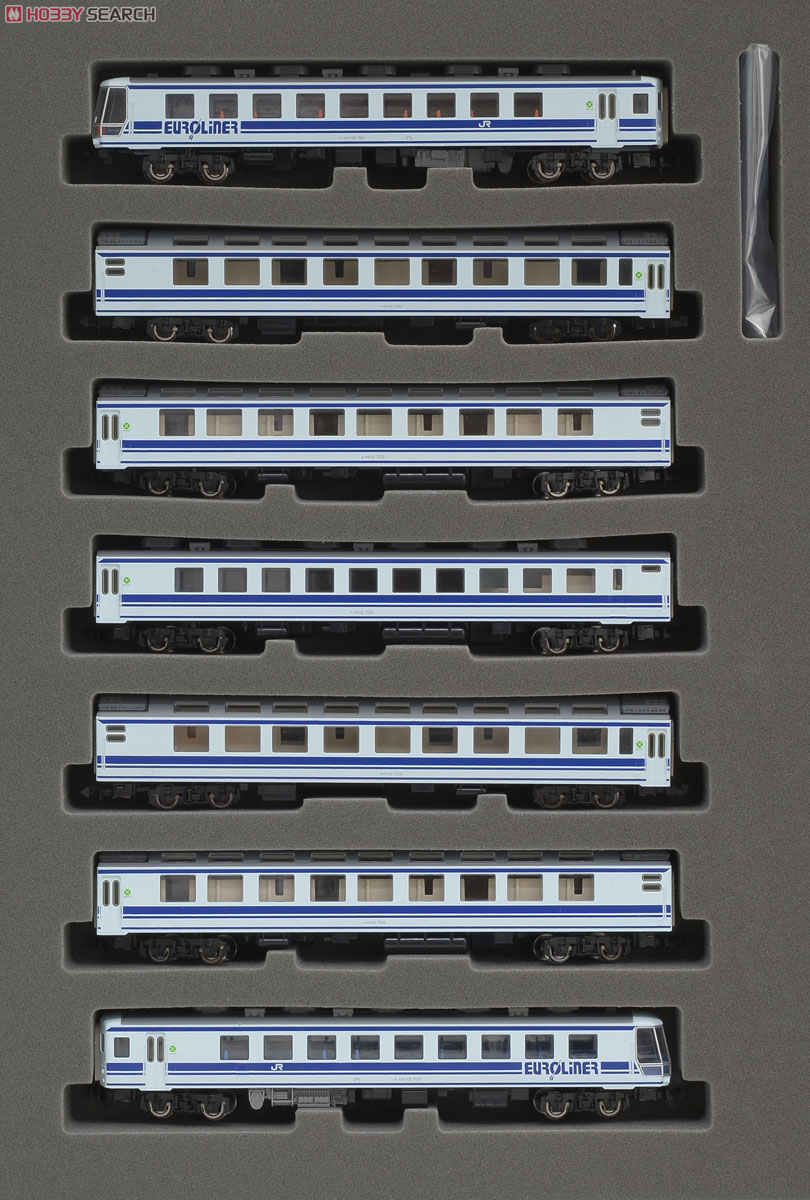 限定品】 JR 12-700系客車 ユーロライナー (黒色床下) (7両セット