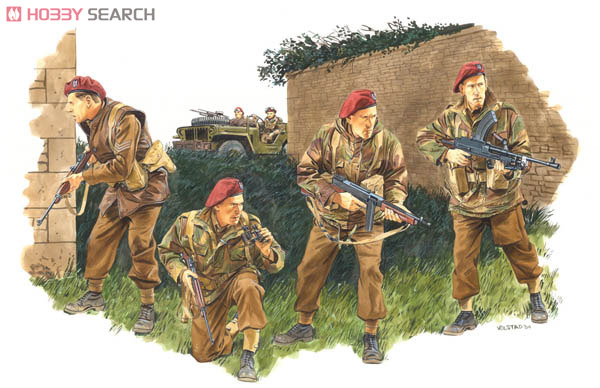 未組み立てドラゴン1/6 WW.II イギリス陸軍 SAS 1/4トン 4×4 【公式通販】