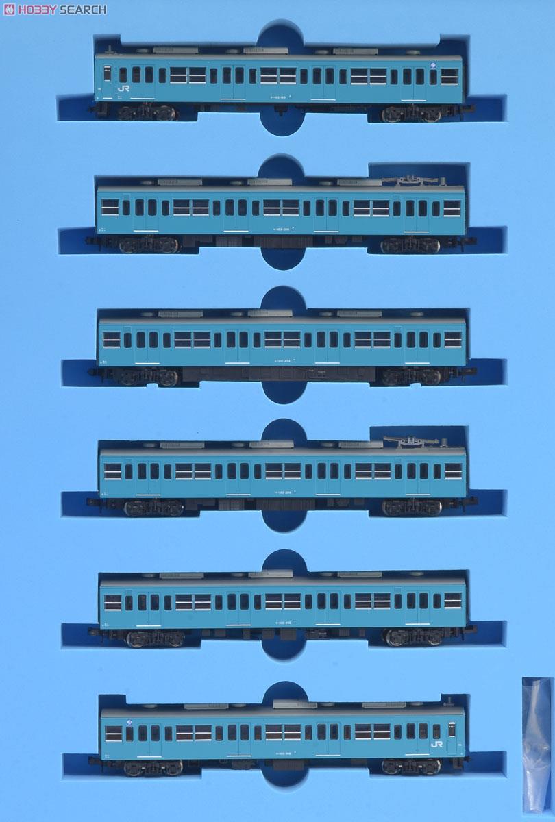 103系 阪和線 分散冷房車 スカイブルー (6両セット) (鉄道模型