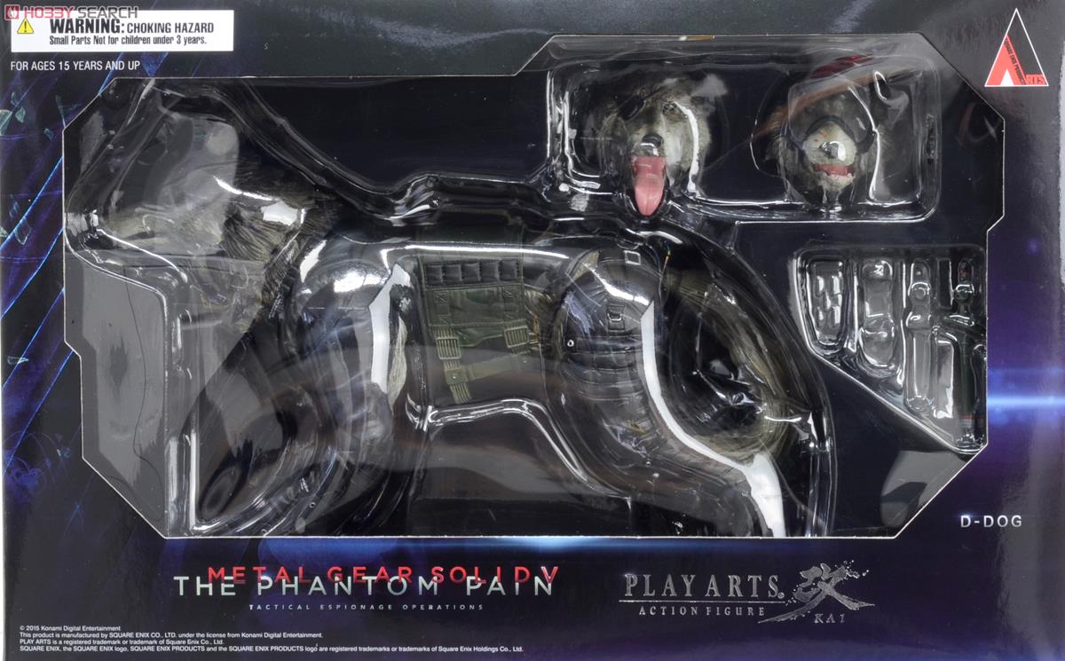 Metal Gear Solid V The Phantom Pain Play Arts Kai D-DOG (Completed