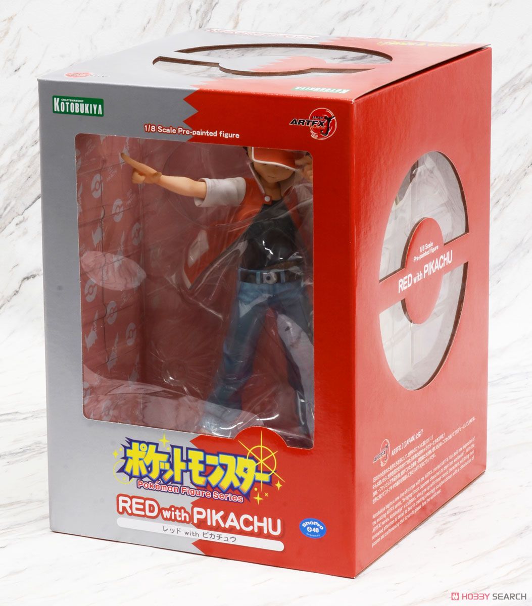 ARTFX J レッド with ピカチュウ (フィギュア) - ホビーサーチ フィギュア