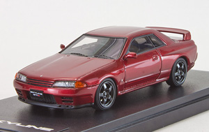 日産 スカイライン GT-R (BNR32) レッドパールメタリック (ミニカー