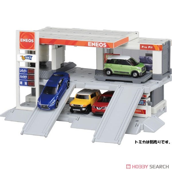 トミカタウンビルドシティ ガソリンスタンド(ENEOS) (トミカ) - ホビー