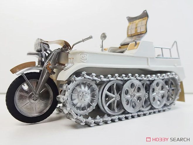 Sd.Kfz.2 Kettenkrad (ケッテンクラート) and Sd.Anh.1 (プラモデル