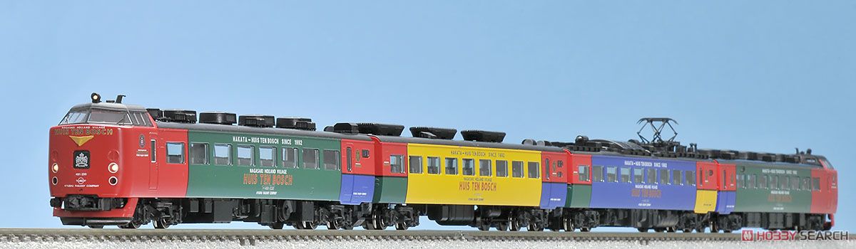JR 485系特急電車 (ハウステンボス) セット (4両セット) (鉄道模型