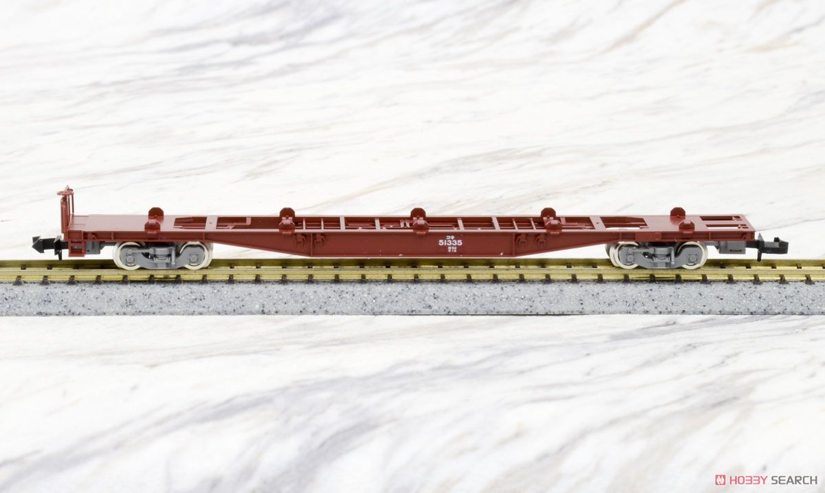 限定品】 JR コキ50000形貨車 (グレー台車・コンテナなし) セット (12