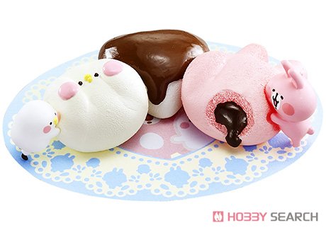 カナヘイの小動物 ピスケ&うさぎ とろ～り至福のチョコスイーツ 8個